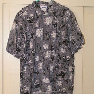 Hawaiian Shirt 2XL Gray "MURF WEAR" brand